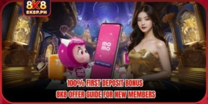 100% First Deposit Bonus 8K8 Offer Guide For New Members