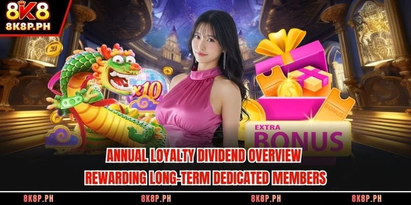 Annual loyalty dividend overview rewarding long-term dedicated members