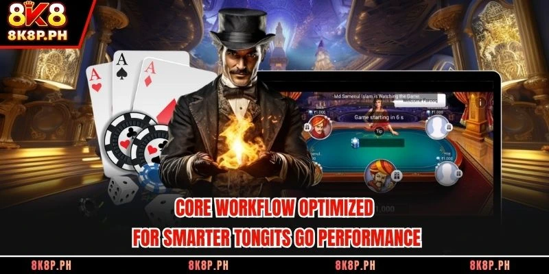 Core workflow optimized for smarter Tongits Go performance