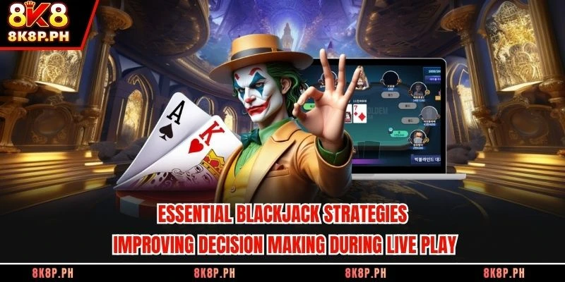 Essential Blackjack strategies improving decision making during live play