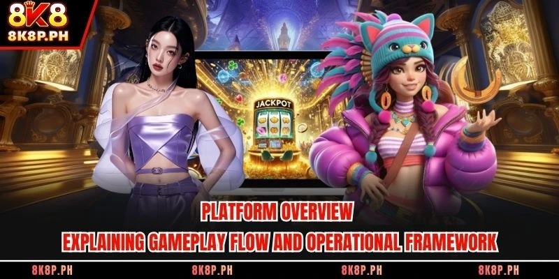 Platform overview explaining gameplay flow and operational framework