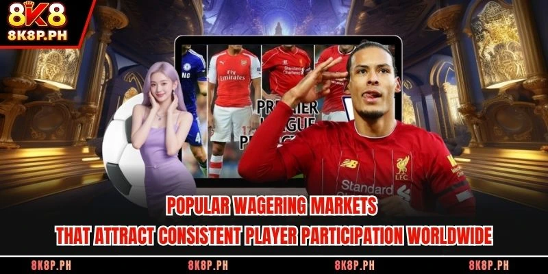 Popular wagering markets that attract consistent player participation worldwide