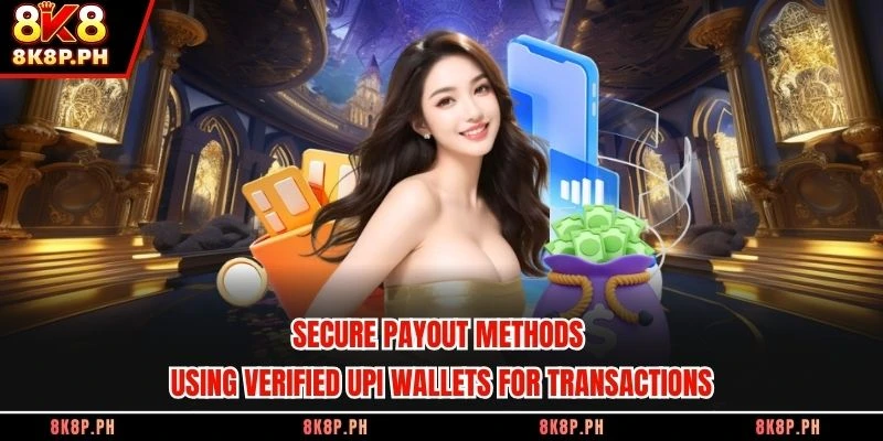 Secure payout methods using verified UPI wallets for transactions