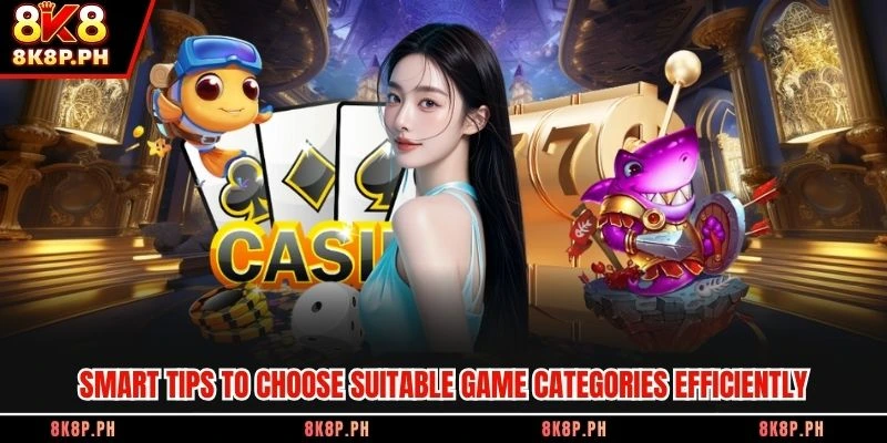 Smart tips to choose suitable game categories efficiently
