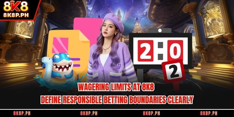 Wagering limits at 8K8 define responsible betting boundaries clearly